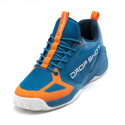 Zapatilla Pádel Hombre Dorama Azul/ 2023 Naranja Drop Shot