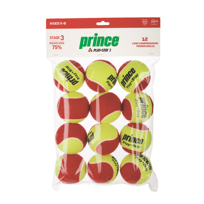 Bolsa 12 Pelotas Play And Stay Stage 3 Prince