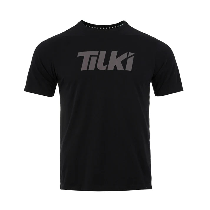 Polera Big Logo Tilki Black/Gray