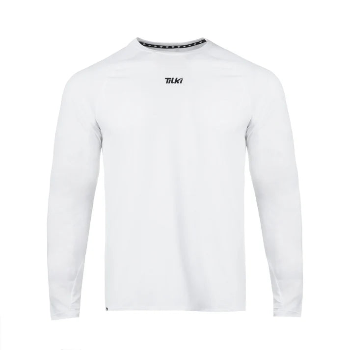 Polera Manga Larga Poly Tilki Lehinde White