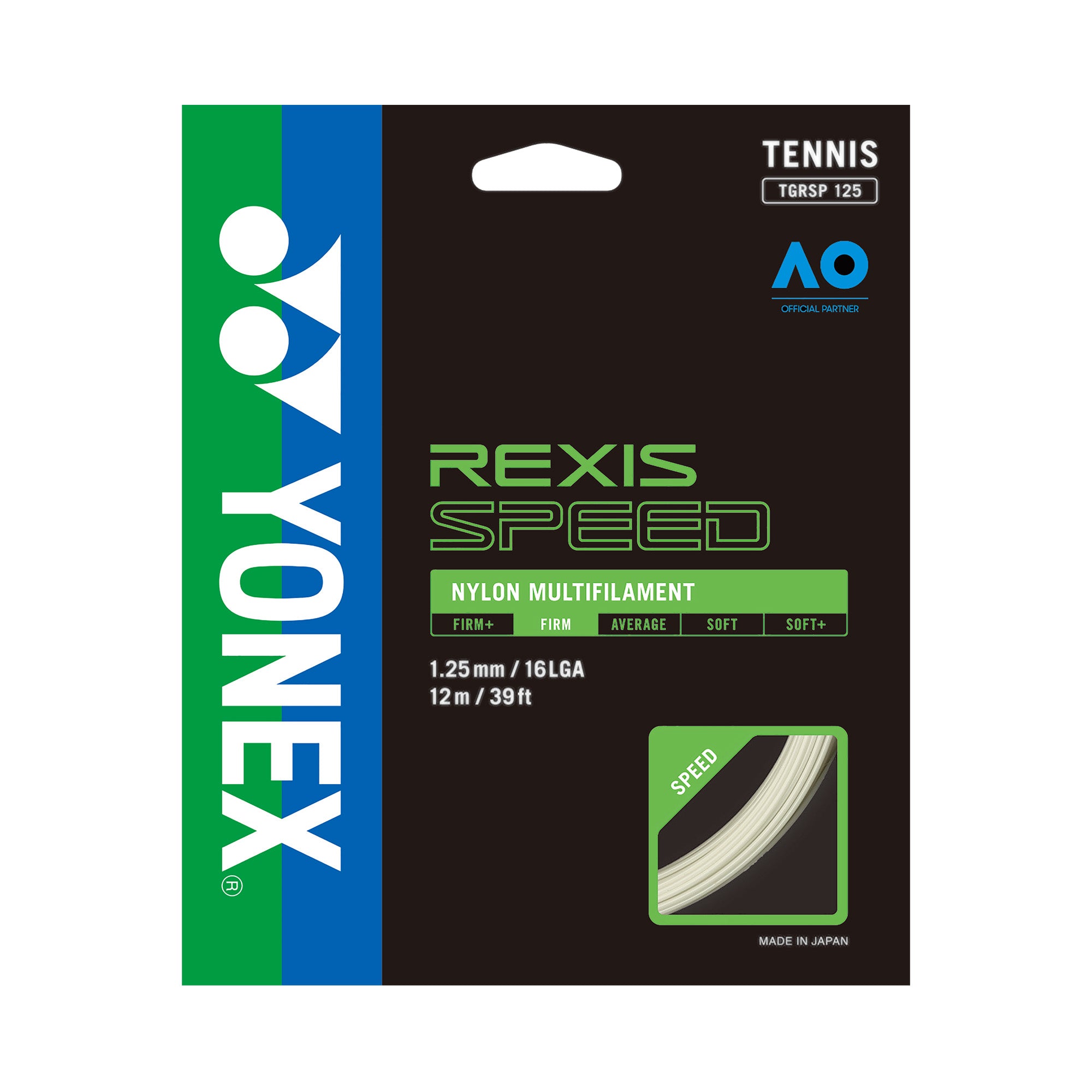 OS.SPEED12XZ SPEC.Ⅲ Set Cuerda Tenis REXIS SPEED 1.25 / 16L Blanco Yonex | Sporting Brands