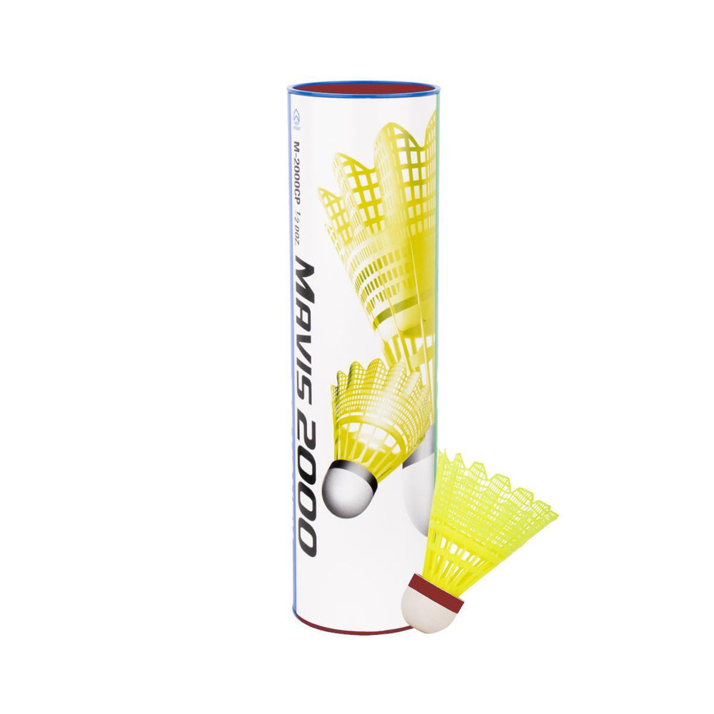 Plumilla Mavis 2000P Fast Amarilla Yonex x6