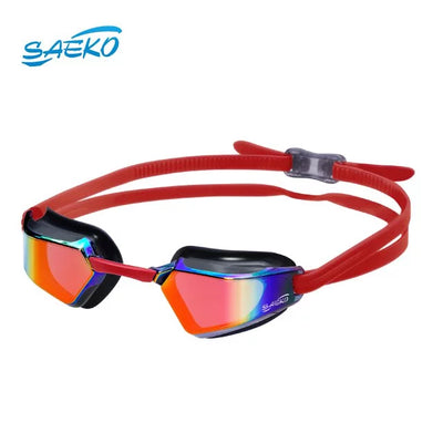 Lentes S71 Phoenix Espejo UV Negro/Rojo