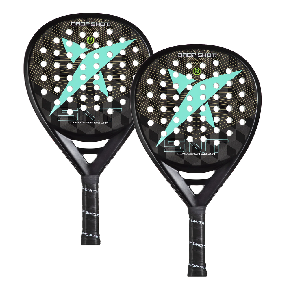 Pack 2X Pala Pádel Conqueror 9.0 Jr Drop Shot
