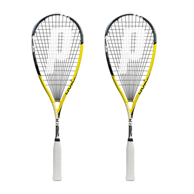 Pack 2X Raqueta Squash Hyper Elite 500 Negro/ Amarillo Prince