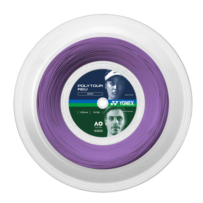 Rollo Cuerda Tenis POLY TOUR REV 1.30 / 16 Purpura