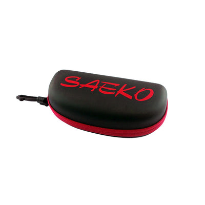 Estuche Lentes SAEKO Negro /Rojo