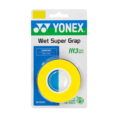 Overgrip Super Grap X3 Amarillo Yonex