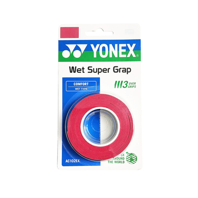 Overgrip Super Grap X3 Rojo Yonex
