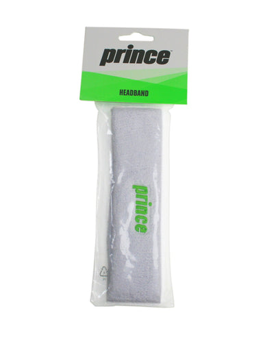 Cintillo PRINCE USA - Blanco Logo Verde Claro