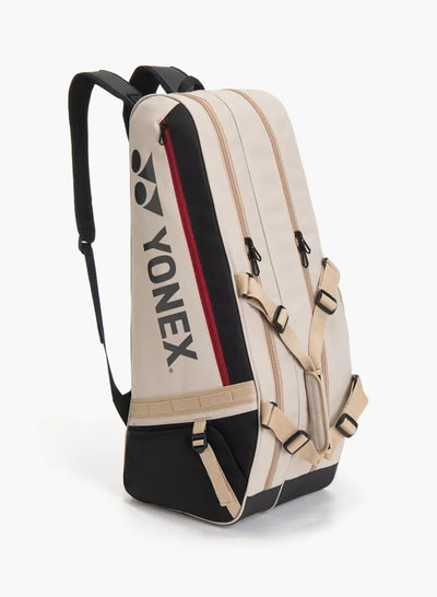 26 Bolso Tenis Yonex GEARLOGIC 72626 6PCS Beige