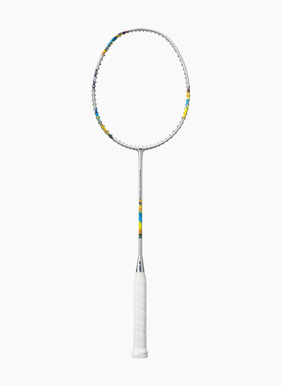 Raqueta Badminton NANOFLARE 700 PLAY 4U5 Silver/Sky Blue