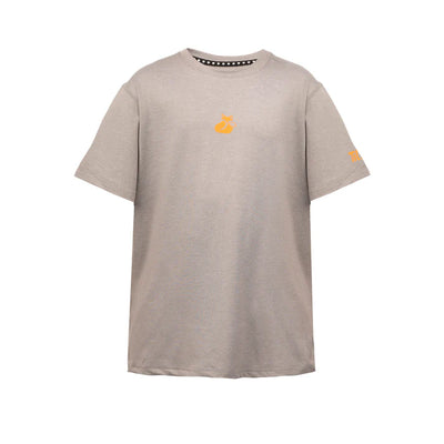 Polera Poly Kids Tilki Temel Gray/Orange