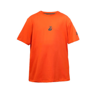 Polera Poly Kids Tilki Temel Orange/Black