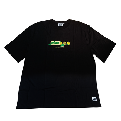 Polera Smiley Black Tee Ball  Can Hombre Negra