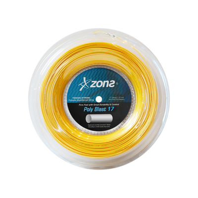 Rollo cuerda Tenis POLY BLAST 17 AMBER (1.25mm)
