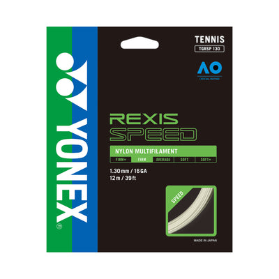 Set Cuerda Tenis REXIS SPEED 1.30 / 16 Blanco