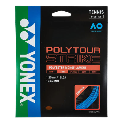 Set Cuerda Tenis POLY TOUR STRIKE  1.25 / 16L Azul