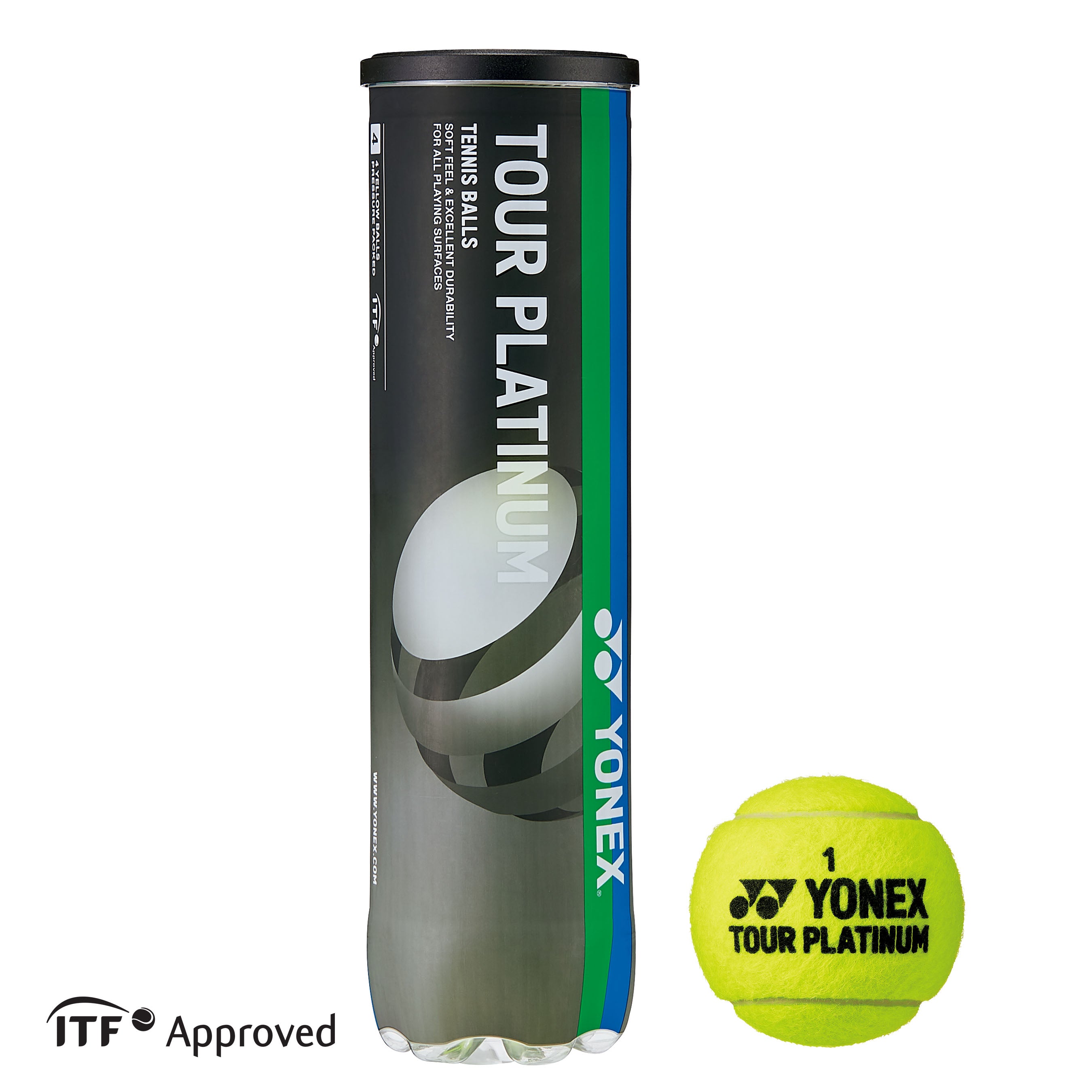 Tarro Tenis TOUR PLATINUM X4 YONEX – Sporting Brands